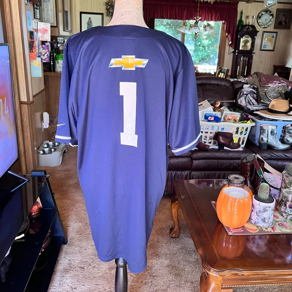 Mens Nike Chevrolet baseball/ football jersey size Large. - Picture 8 of 16